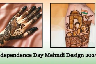 Independence Day Mehndi Design 2024